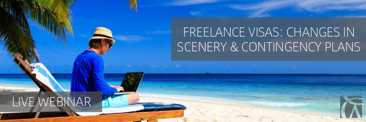 Live Webinar  Freelance Visas Changes in Scenery  Contingenc