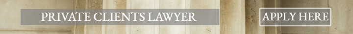 Private Clients Lawyer Vacancy